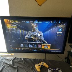 42” GAMING MONITOR + WALL MOUNT + SOUND BARS