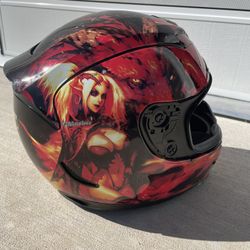 Icon Airmada Helmet Azrael Red