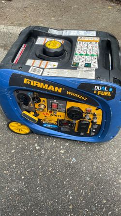 Firman WH03240 generator 35 hrs