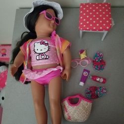 Hello kitty Doll With Accessories 