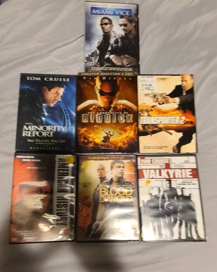 64 Movie DVD Lot Great Titles Action And Comedy,Make An Offer Porch Pick Up