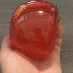 Vintage Glass apple