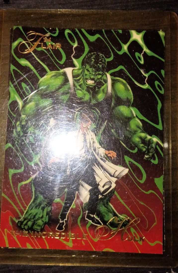 The Hulk & Storm Collectible Trading Cards