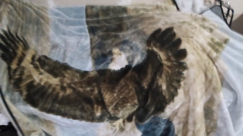 Eagle Blanket 74" X 84" $25.00 