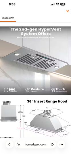 Range Hood Stove Top