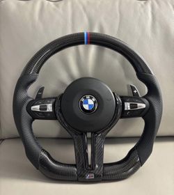 BMW Carbon fiber steering wheel