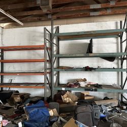 2 pallet racks 36" wide . 275$ OBO for both