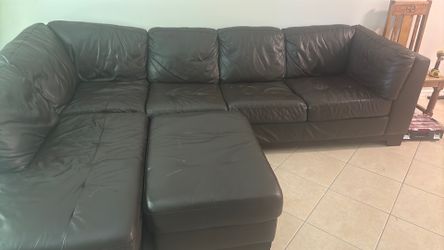 Sofa with table