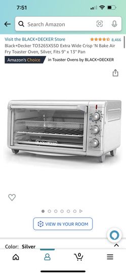 Air Fryer And Toaster Oven