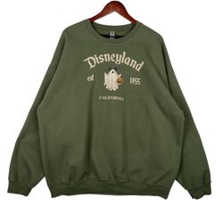 Disneyland Mickey Ghost DisneyWorld 1971 Sweatshirt SZ 2XL