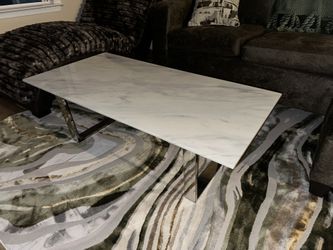 White Marble Table