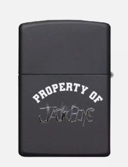 NEW In box: Travis Scott Jack Boys Property Of JackBoys Zippo Lighter