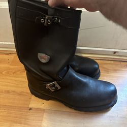 Size 13 Leather Red Wing Boots