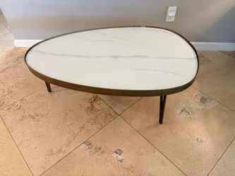 Modern Genuine Marble Coffee Table