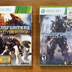 Transformers Xbox Games 
