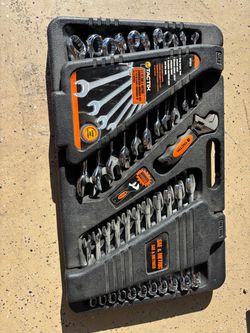 Tactix 22-Piece SAE & Metric Combination Wrench Set