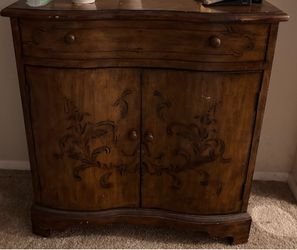 Entryway a cabinet  Nightstand Living room