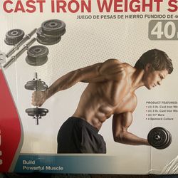 Cast Iron Weight Set 