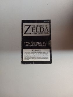 Zelda Top Secrets Black Book 