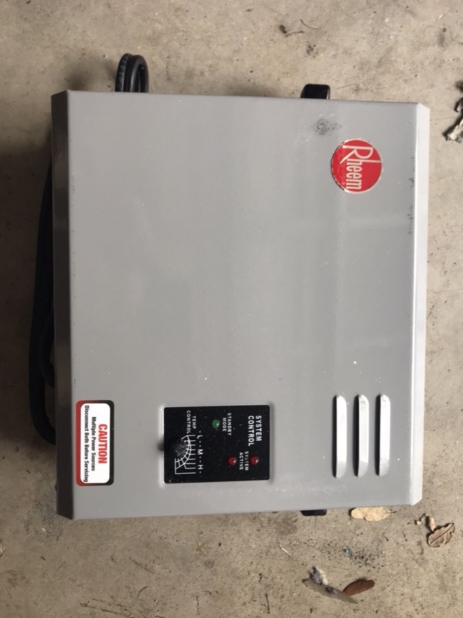 Rheem # RTE18 ( 15A622 ) - Electric Tankless Water Heater, 240VAC, Each for  Sale in Parkland, FL - OfferUp