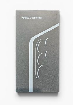 Samsung Galaxy S26 Ultra Black 256 GB Unlocked NEW IN BOX SEALED