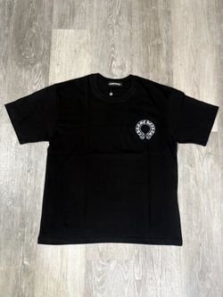 Chrome heart shirt black