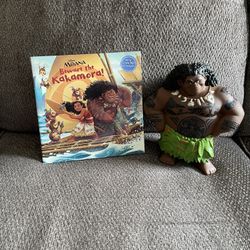 Disney MOANA  Maui 9" Doll with book
