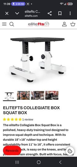 Elite fts squat box