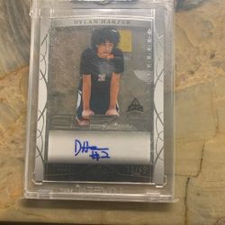 2023 Leaf Trinity Clear Dylan Harper RC Auto/49
