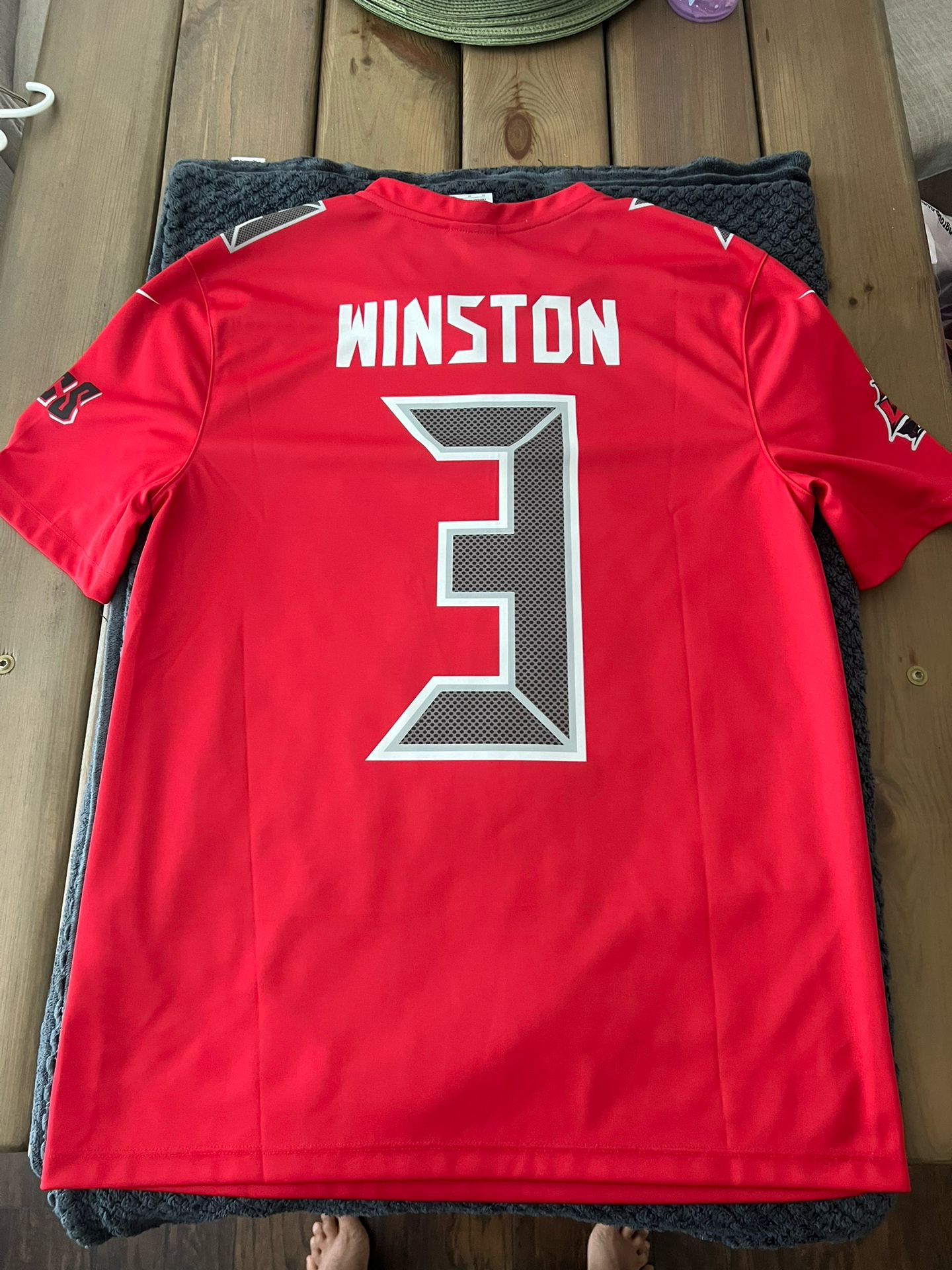 NFL Color Rush Tampa Bay Buccaneers Jersey #3 Winston
