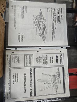3hp Mobile Table Saw With Accessories