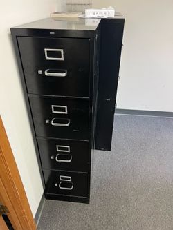Metal cabinets