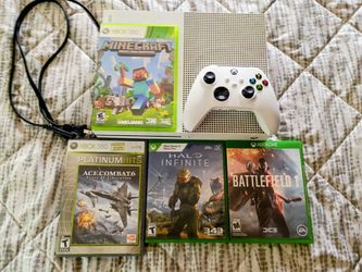 Xbox One S system complete with games
