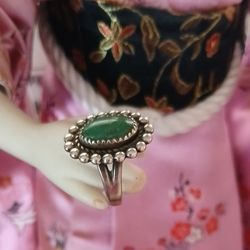Vintage Rare Green Turquoise 