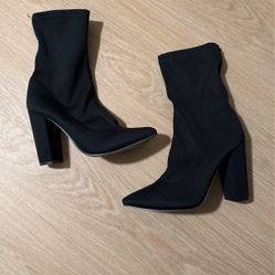 Pointed Toe Ankle Boots