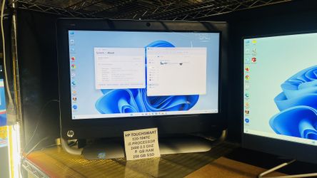Touchscreen All In One 23”  $125 & $130
