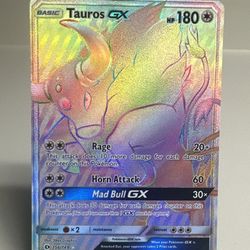 Tauros GX (Secret) 156/149 Sm Base Set Holo