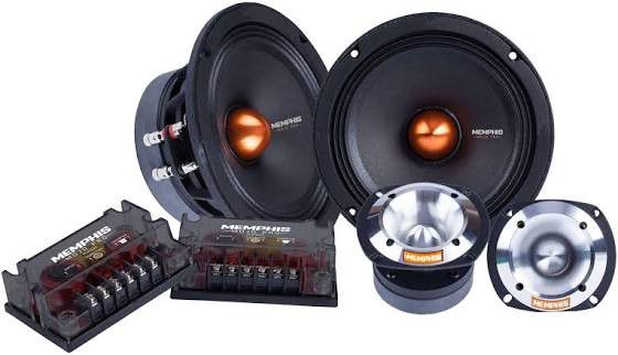 Memphis MJP62C 6.5" 125W RMS Component Speakers System