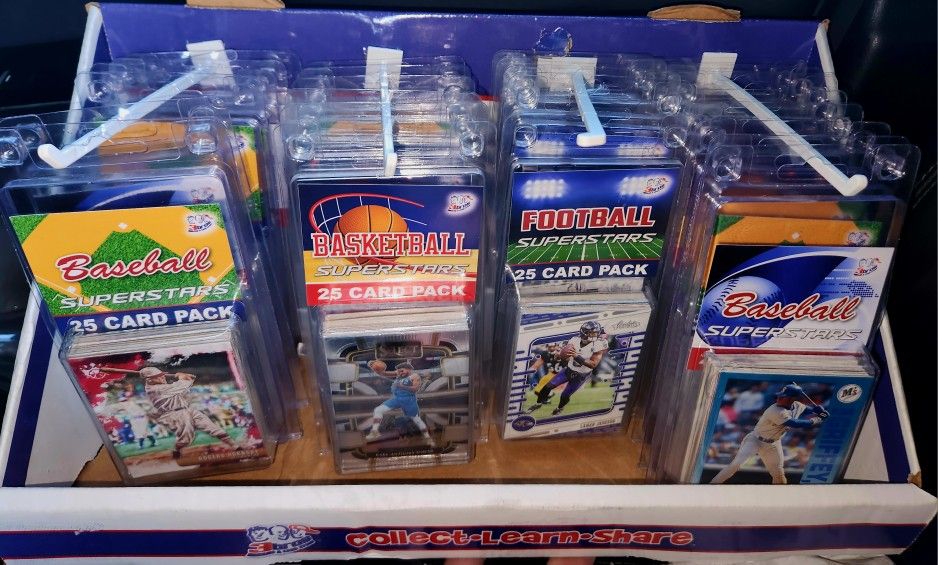 *COLLECTIBLE SUPERSTAR* CARD PACKS