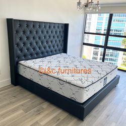 Bed Frame New In The Box With Mattress Same Day Delivery. Queen Size Full Size King Size