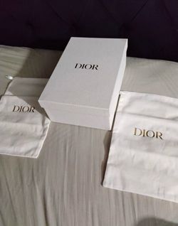 Dior/gucci Boxes and Dust Rags