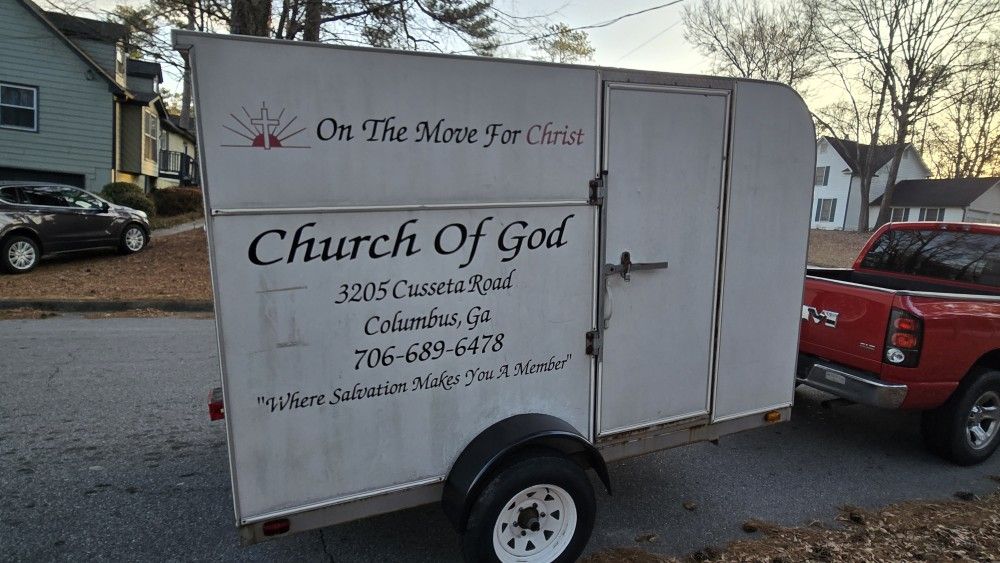 10 X 6.5 Box Trailer