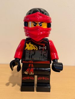 LEGO NINJAGO Kai Minifigure Alarm Clock