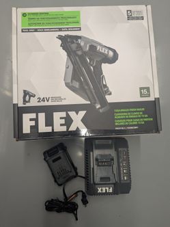 FLEX 24V 15GA Angled Finish Nailer FX4311B-Z