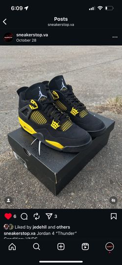 Jordan 4 “Thunder”