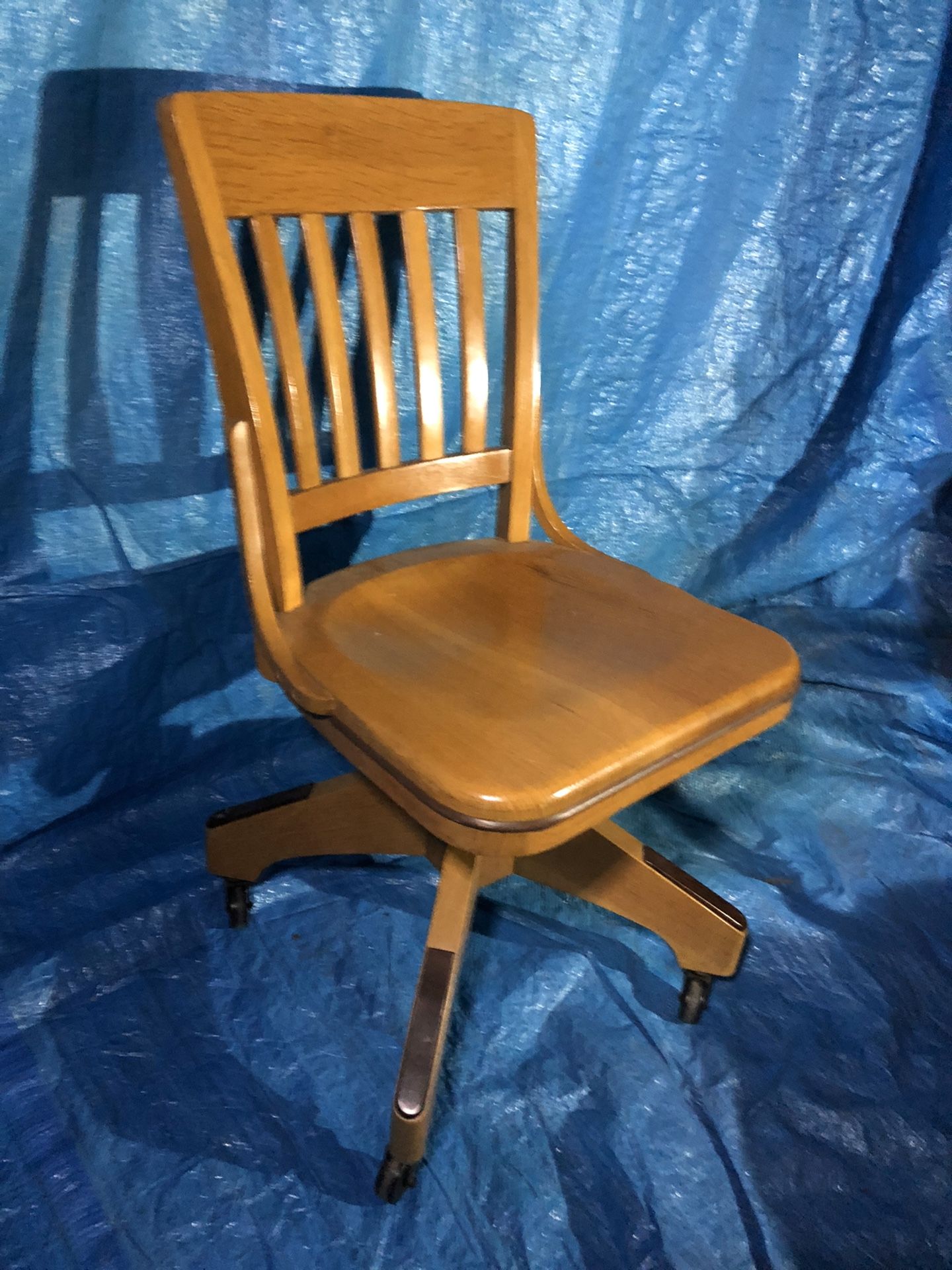 Antique Milwaukee chair co. office chair