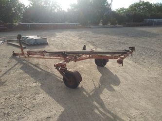 Vintage 1958 E. L. Caldwell & Sons Load King boat trailer