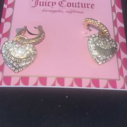 Juicy Couture Gold Earrings