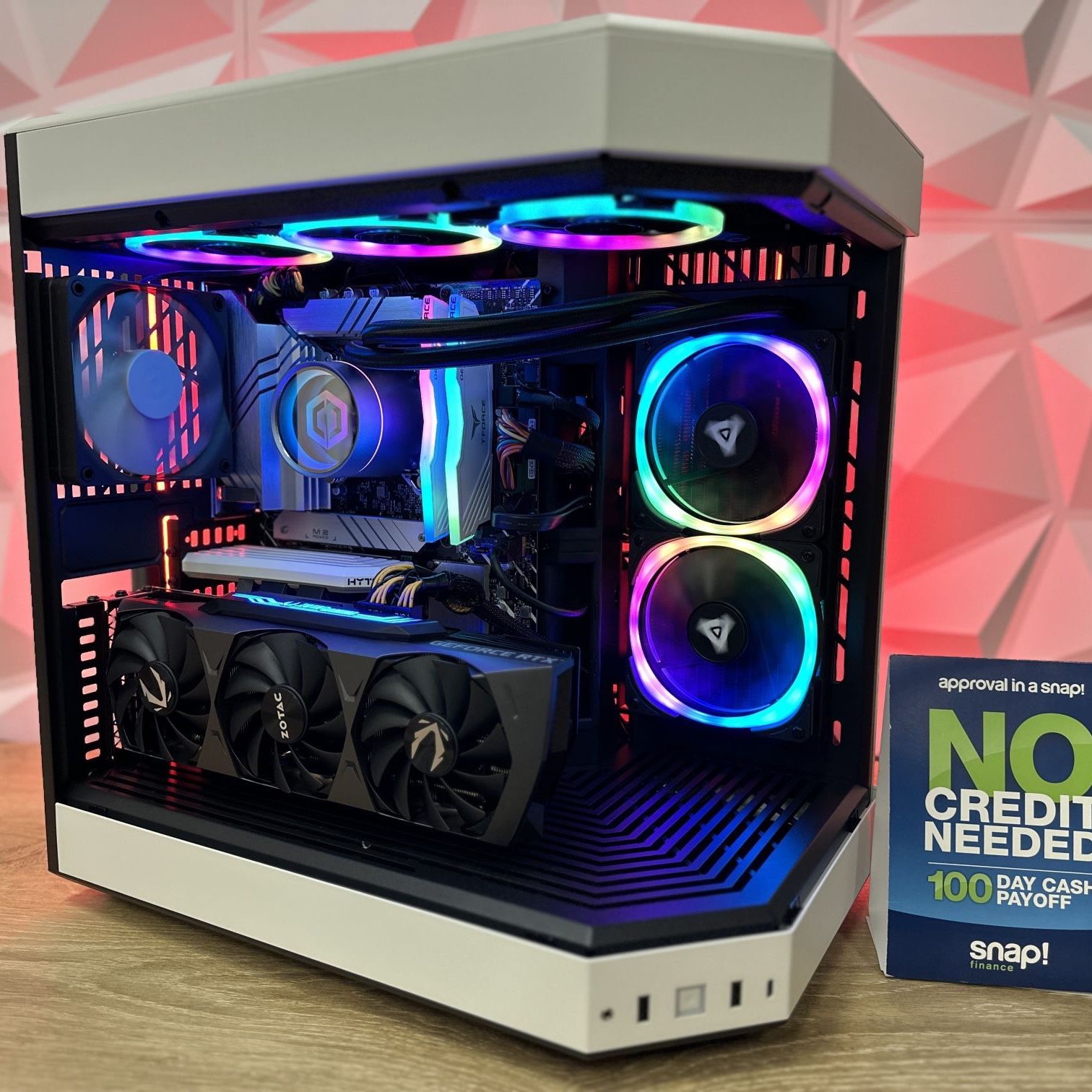 🦊 FOX 24 🦊 NO CREDIT NEEDED 🦊 FOX CUSTOM GAMING PC | DESKTOP | COMPUTER | RIG | INTEL I9-12900KF | 32 GB DDR5 RAM | NVIDIA RTX 4070 SUPER.