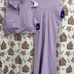 Lavender Joy Lab Athletic Wear Set